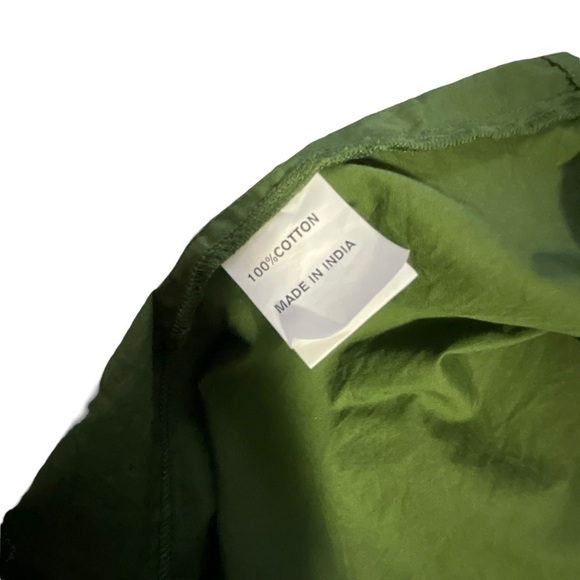 Eshakli Square Neck Green Embroidered Floral Custom Dress - Picture 14 of 16